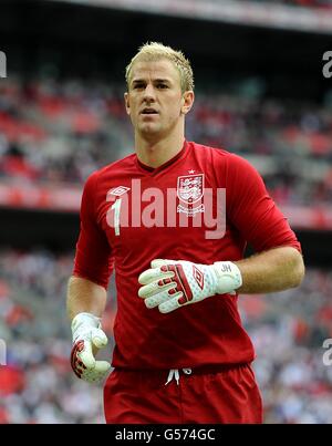 Football - International friendly - Angleterre v Belgique - Stade Wembley. Joe Hart, Angleterre Banque D'Images