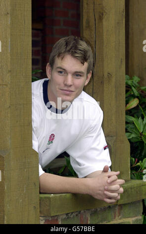 L'Angleterre S Africa Rugby Perry Banque D'Images