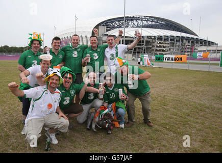 Football - UEFA Euro 2012 - Groupe C - République d'Irlande v France - Stade Municipal de Poznan Banque D'Images