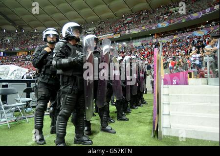 Football - UEFA Euro 2012 - Groupe A - Pologne / Russie - National Stadium Banque D'Images