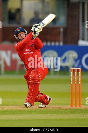 Cricket - T20 - La vie d'amis Groupe Midlands - Derbyshire Falcons v Lancashire Lightning - County Ground Banque D'Images