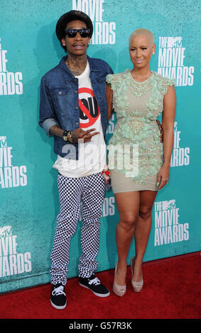 2012 MTV Movie Awards - Arrivals - Los Angeles Banque D'Images