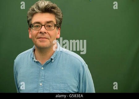 David Solomons, écrivain, romancier, scénariste, auteur de "Mon frère est un super héros", lauréat du prix 2016 Waterstones. Le Hay Festival de la littérature et les arts, Hay-on-Wye, Powys, Pays de Galles, Royaume-Uni, le 03 juin 2016 Banque D'Images