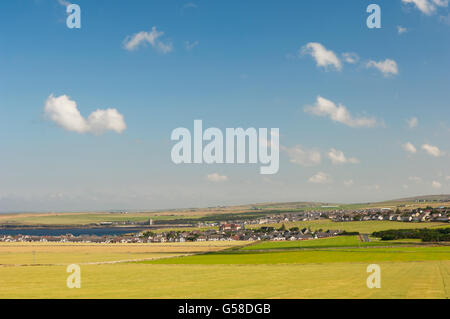 La ville de Thurso, Caithness, en Écosse. Banque D'Images