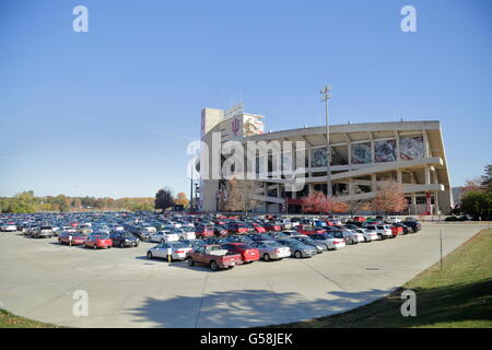 Memorial Stadium à l'Université d'Indiana à Bloomington, Indiana Banque D'Images