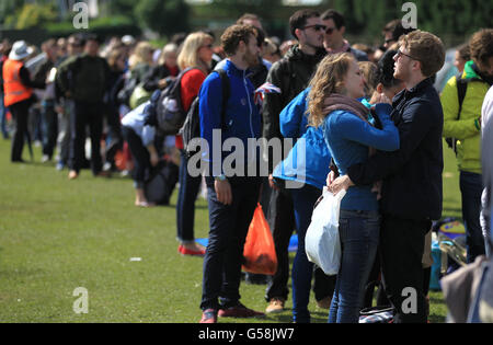 Tennis - 2012 de Wimbledon - Jour 6 - Le All England Lawn Tennis et croquet Club Banque D'Images