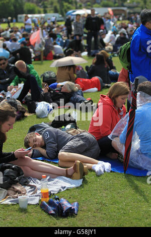 Tennis - 2012 de Wimbledon - Jour 6 - Le All England Lawn Tennis et croquet Club Banque D'Images