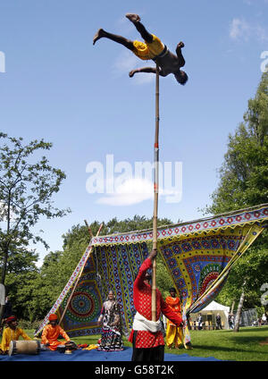 O2 Glasgow Mela Banque D'Images