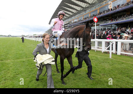 Les courses de chevaux - Le Royal Ascot 2012 - Jour quatre - Ascot Racecourse Banque D'Images