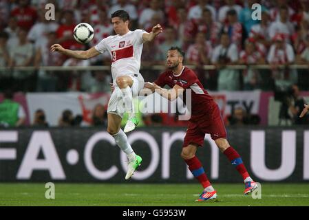 Football - UEFA Euro 2012 - Groupe A - République tchèque Pologne v Stade Municipal - Banque D'Images