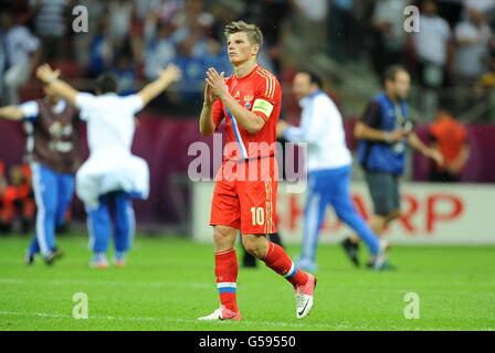 Football - UEFA Euro 2012 - Groupe A - Grèce / Russie - National Stadium Banque D'Images