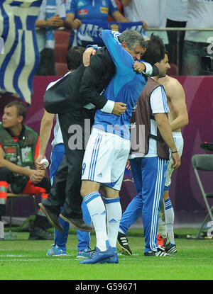 Football - UEFA Euro 2012 - Groupe A - Grèce / Russie - National Stadium Banque D'Images