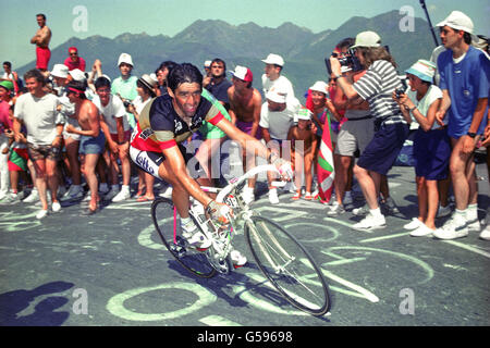 Cyclisme - Tour de France - Étape 16 - Luz-Ardiden Banque D'Images