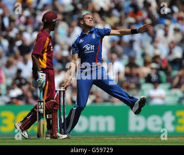 Cricket - Deuxième Natwest Un Jour International - Angleterre v Antilles - Le Kia Oval Banque D'Images