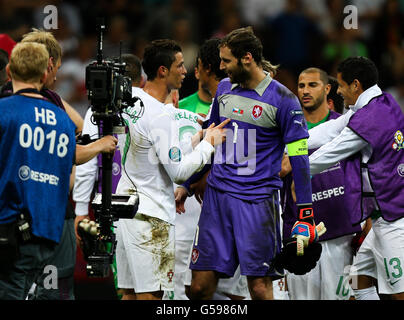 Football - UEFA Euro 2012 - Trimestre Final - République tchèque / Portugal - National Stadium Banque D'Images