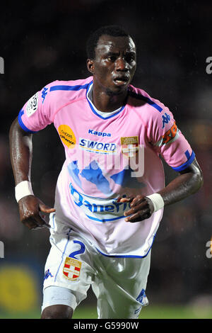 Football - Ligue 1 - Evian thonon gaillard v Nice - Stade Municipal du Ray Banque D'Images