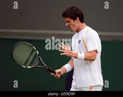 Tennis - 2012 de Wimbledon - Jour 3 - Le All England Lawn Tennis et croquet Club Banque D'Images