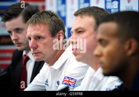 Jeux olympiques - Soccer - Mens GO Équipe Squad Annonce - Wembley Banque D'Images