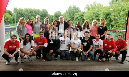 Triathlon de Londres Virgin Active lancer - Londres Banque D'Images