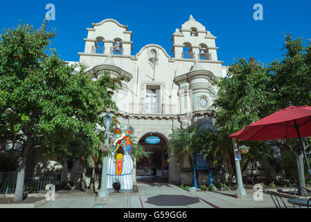 Maison de charme, matin. Balboa Park, San Diego, Californie. Banque D'Images
