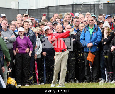 Golf - Open d'Irlande 2012 - Jour 1 - Le Club de golf Royal Portrush Banque D'Images