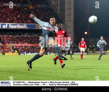 Football - Nottingham Forest v Manchester United Banque D'Images