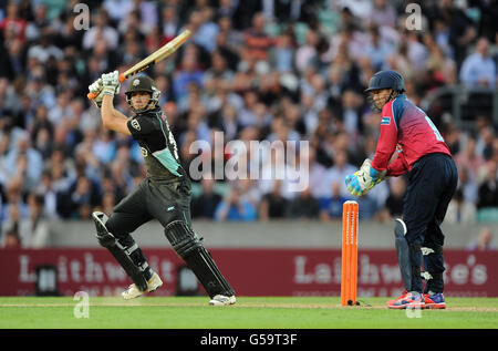 Cricket - T20 - La vie d'amis Groupe Sud - Surrey v Lions Spitfires Kent - Kia Oval Banque D'Images