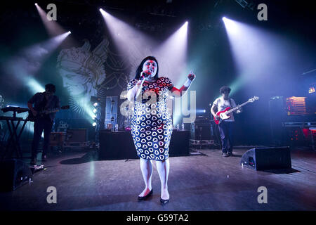 Beth Ditto des commérages au Shepherd's Bush Empire dans l'ouest de Londres. Banque D'Images