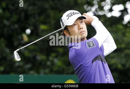 Golf - le championnat ouvert 2012 - première journée - Club de golf Royal Lytham & St. Annes.Kevin Na aux États-Unis pendant la première journée du Championnat Open 2012 au Royal Lytham & St. Annes Golf Club, Lytham & St Annes Banque D'Images