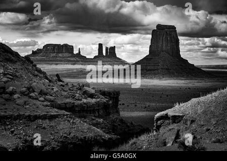 Avis de John Ford point Monument Valley Banque D'Images