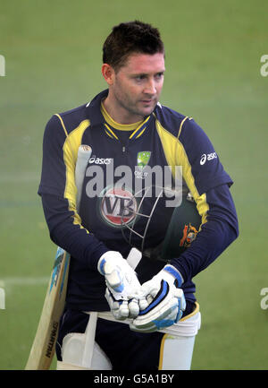 Cricket - Troisième un jour Natwest International - Angleterre v Australie - Australie - Session Filets Edgbaston Banque D'Images