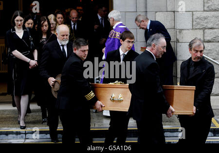 Eugene Moloney funeral Banque D'Images