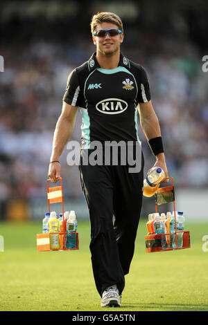 Cricket - Friends Life T20 - South Group - Surrey Lions contre Kent Spitfires - Kia Oval. Stuart Meaker, Surrey Lions Banque D'Images