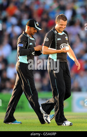 Cricket - T20 - La vie d'amis Groupe Sud - Surrey Lions v Middlesex Panthers - Kia Oval Banque D'Images