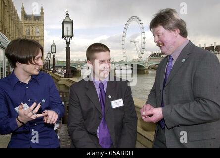 Simon Weston favorise sa charité Banque D'Images