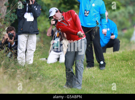 Rory McIlroy d'Irlande du Nord le 2e jour du Championnat d'Open 2012 au Royal Lytham & St. Annes Golf Club, Lytham & St Annes. Banque D'Images