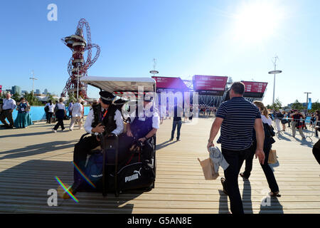 Jeux Olympiques Jeux Olympiques - Derniers préparatifs Banque D'Images