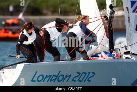 Jeux Olympiques de Londres - Jour 2 Banque D'Images