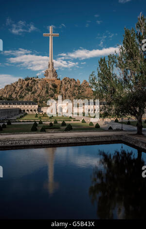 Valle de los Caidos, San Lorenzo de El Escorial, Madrid, Espagne Banque D'Images