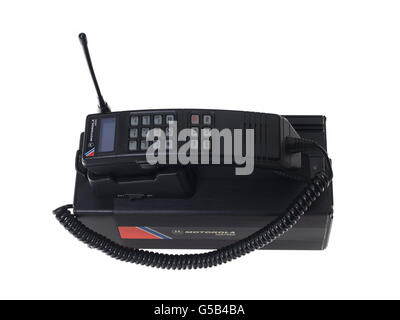 4800X Motorola téléphone mobile transportable sorti en 1984 4500X / 4800X / 5000X (Europe), dur Talker (Amérique du Nord) Banque D'Images