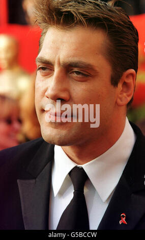 Javier Bardem Oscars Banque D'Images