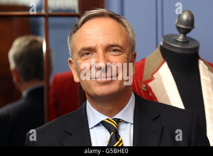 Mark Henderson, président de Savile Row Tailors Gieves & Hawkes. Banque D'Images