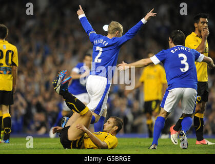 Soccer - Pré saison Friendly - Everton v AEK Athènes - Goodison Park Banque D'Images