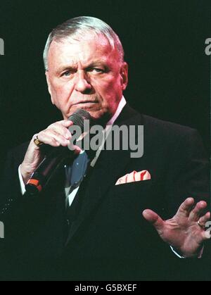 Frank Sinatra Royal Albert Hall 92 Banque D'Images