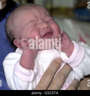 Bébé abandonné Caroline Camberley Banque D'Images