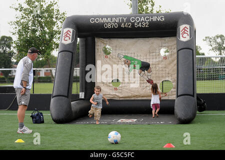 Football - Fulham DFC Journée Portes Ouvertes - Motspur Park Banque D'Images