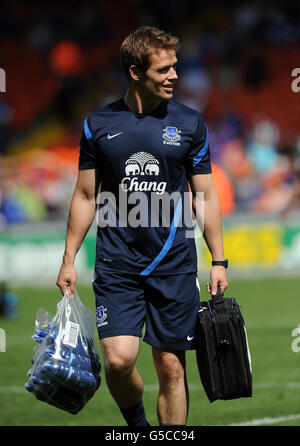 Soccer - Keith Témoignage - Everton v Blackpool - Bloomfield Road Banque D'Images