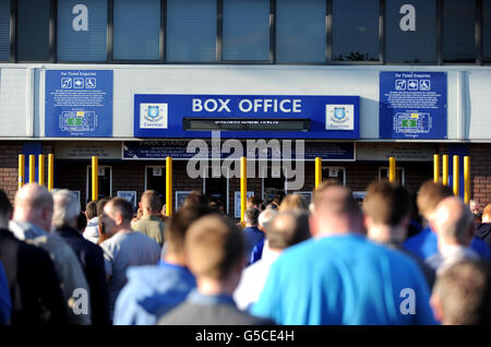 Soccer - Pré saison Friendly - Everton v AEK Athènes - Goodison Park Banque D'Images