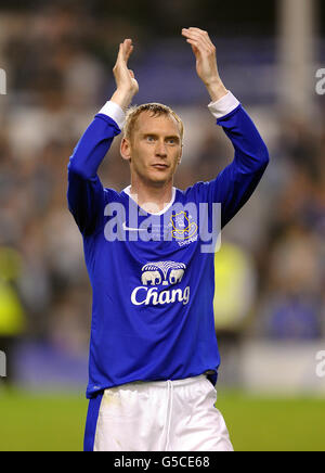 Soccer - Pré saison Friendly - Everton v AEK Athènes - Goodison Park Banque D'Images