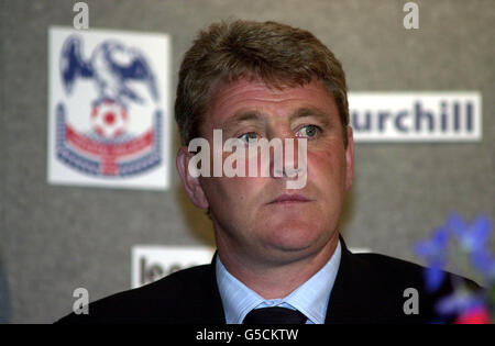 Bruce manager de Crystal Palace Banque D'Images